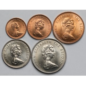 Falkland Islands, 1974 vintage set (5pcs)