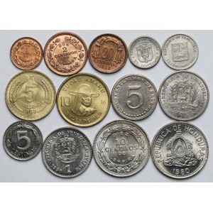 South America - coin set (13pcs)
