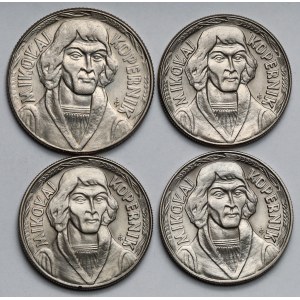 10 zlotys 1959-1969 Copernicus - mint - set (4pcs)