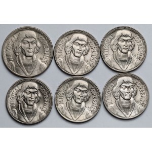 10 zlotys 1959-1969 Copernicus - mint - set (6pcs)