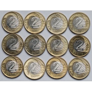 2 złote 1994 - mennicze - pakiet (12szt)