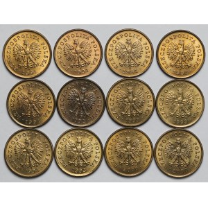 5 pennies 1991-2000 - mint - set (12pcs)