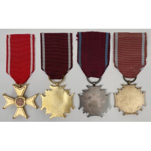 PRL, Odznaczenia - zestaw (4szt)
