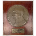 Medallion (26cm) Marshal Joseph Pilsudski - The Mint