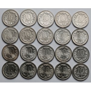 10 pennies 1990-1999 - mint - set (20pcs)