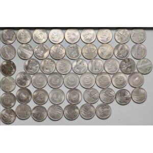 PRL commemorative coins - set (52pcs)