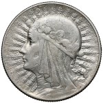 Głowa Kobiety 5 złotych 1932 ze znakiem, Warszawa - rzadkie