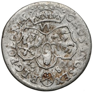 John III Sobieski, Szóstak Bydgoszcz 1684 - initials SP - rare