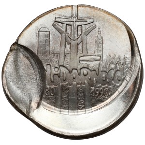 Destruct 100,000 zloty 1990 Solidarity - impressive