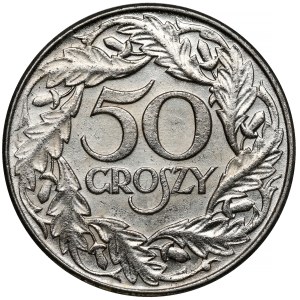 50 groszy 1938 - niklowane