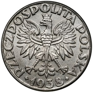 50 groszy 1938 - niklowane