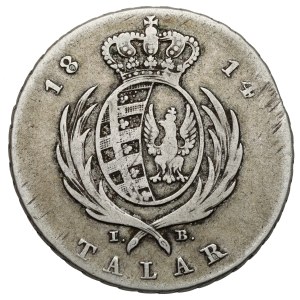 Duchy of Warsaw, Thaler 1814 IB