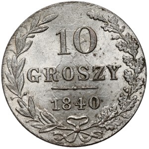 10 pennies 1840 MW