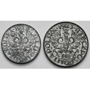 General Government, 10 and 20 groszy 1923 - set (2pcs)