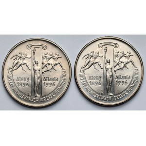 2 zlote 1995 Atlanta - set (2pcs)