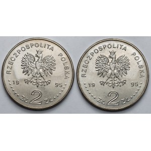 2 zlote 1995 Atlanta - set (2pcs)