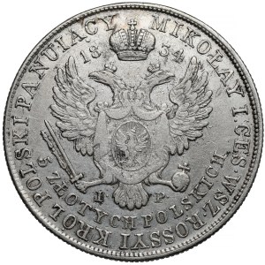 5 zlotys 1834 IP - latest