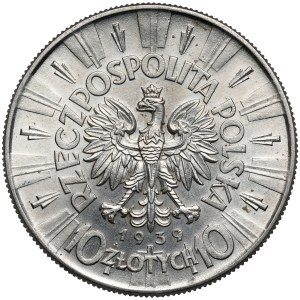 Pilsudski 10 zlotys 1939