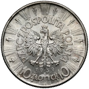 Pilsudski 10 zlotys 1939