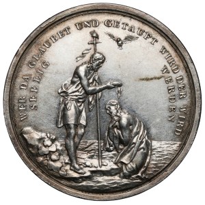 Germany, Baptismal medal without date (19th c.)