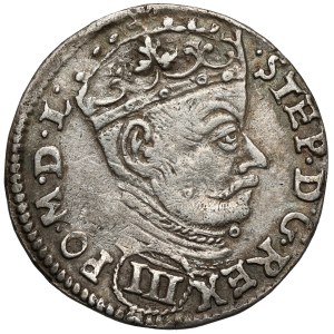 Stefan Batory, Trojak Vilnius 1580 - (III)