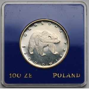 100 złotych 1983 Niedźwiedź