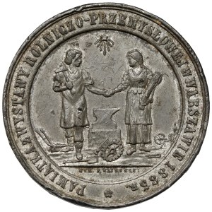 Medal Agricultural and Industrial Exhibition in Warsaw 1885