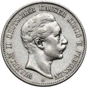 Prusko, 2 marky 1901-A, Berlín - vzácný ročník