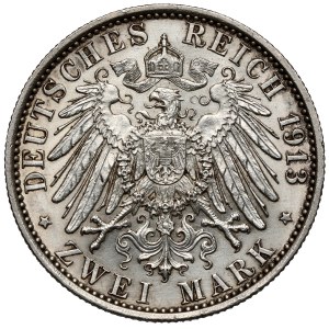 Prussia, 2 marks 1913-A, Berlin