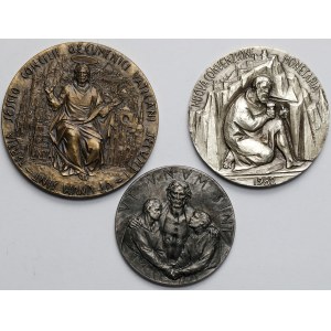 Vatican / San Marino, Medals - set (3pcs)