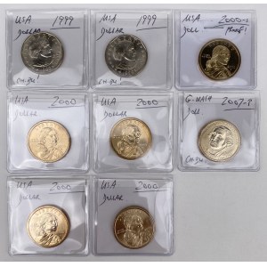 USA, $1 1999-2000 - set (8 pezzi)