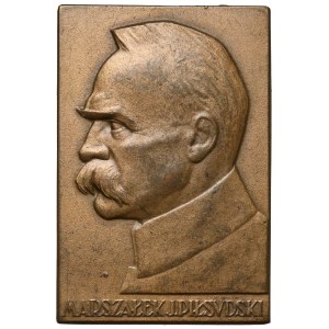 Plakieta MW (40x27) - Marszałek J. Piłsudski