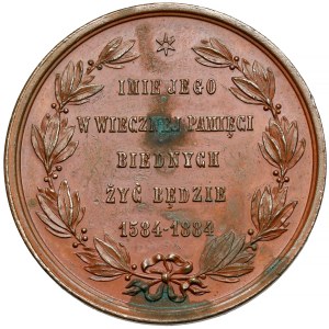 Medal Peter Skarga 1884 - founding of the Brotherhood of Mercy
