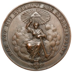 COPY Galvanic Medal Carnage of Krosk 1893 J. Kossak