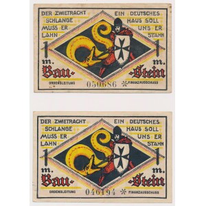Malbork (Marienburg) - set di 2x 1 mk (2 pezzi)