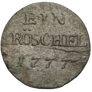 Silesia, Frederick II the Great, Greszel 1777-B, Wrocław