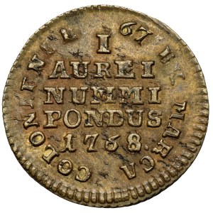 Poniatowski, Weight of the ducat 1768, Warsaw