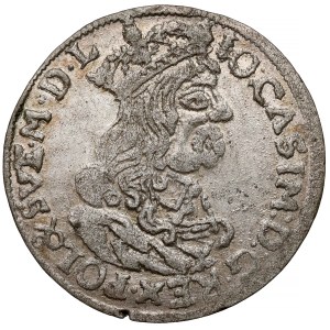 John II Casimir, Trojak Krakow 1662 AT - very nice