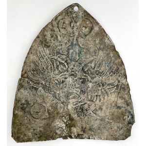 Russia, Leib-Gvardian Pavlovsky Regiment of His Highness (?) Head cap plate (Early 19th century).