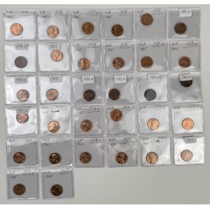USA, 1 cent 1959-1979 - set (32 pezzi)