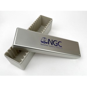 NGC slab box - silver