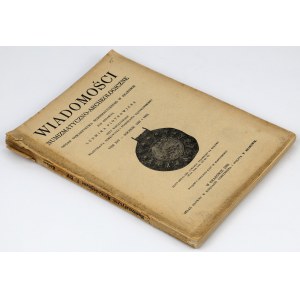 Numismatic and Archaeological News 1931-1932