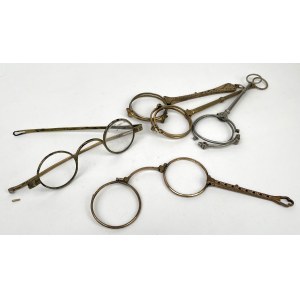 Jumelles et lunettes (19e/20e siècle) - petite collection (5pc)