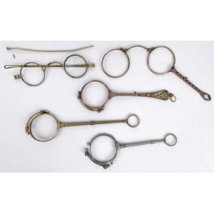 Jumelles et lunettes (19e/20e siècle) - petite collection (5pc)