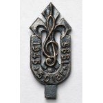 Badge and die, 50th anniversary of the scout orchestra 1945-1995 (?) - set (2pcs)
