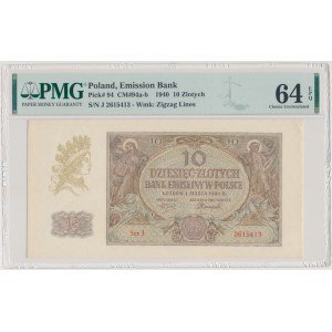 10 złotych 1940 - J