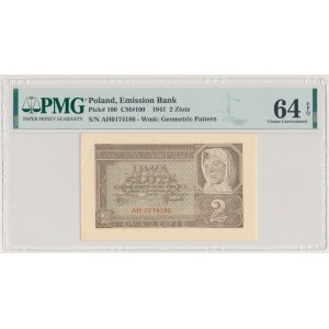 2 zloty 1941 - AH