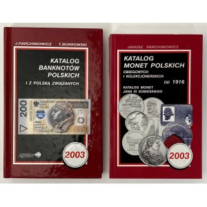 Catalogs of banknotes and coins, J. Parchimowicz, T. Borkowski, 2003