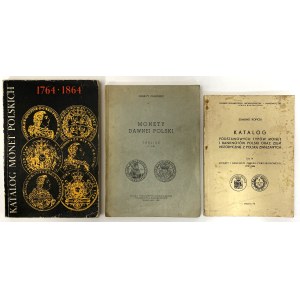 KMP 1764-1864, Coins of Old Poland, Kopicki Volume IV - set (3pcs)