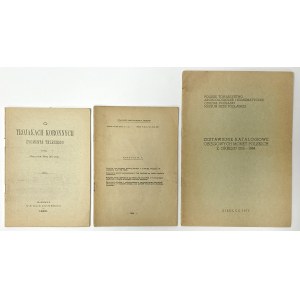 Numismatic literature - set (3pcs)